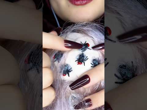 Lice Check #asmr #relax #visualtingle #relaxing #satisfying #tingles #asmrscratching #asmrmassage
