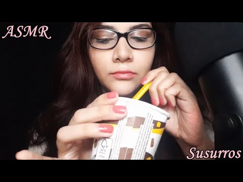 ASMR COMIENDO HELADO DE MCDONALDS | ASMR EN ESPAÑOL | EATING SOUNDS | MCFLURRY MUKBANG