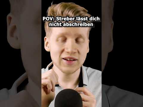 ASMR - POV: Streber lässt dich nicht abschreiben! #shorts #asmr #roleplay #deutscheasmr