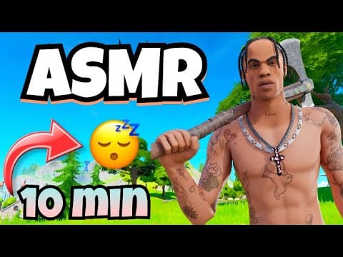 ASMR Français Je t’endors en 10 minutes sur Fortnite ! 😴💤 (multitriggers)