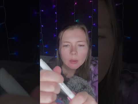 can I draw on your face with these markers? 🖍️ (asmr)