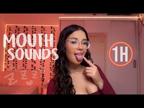 ASMR - 1H SONS DE BOCA em CAMADAS PARA VOCÊ SENTIR MUITOS ARREPIOS 👄 | intense mouth sounds