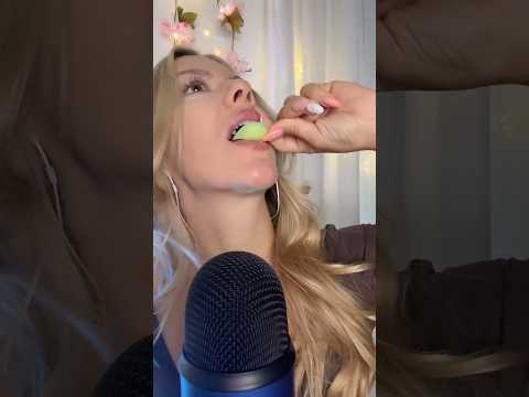 Trying Sour UFOs… biggest mistake 😭👽 #asmr