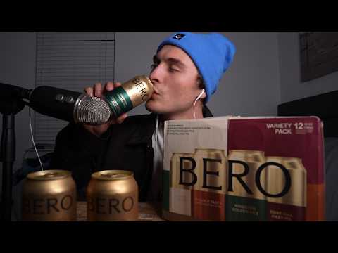 ASMR trying fake beer 🍺