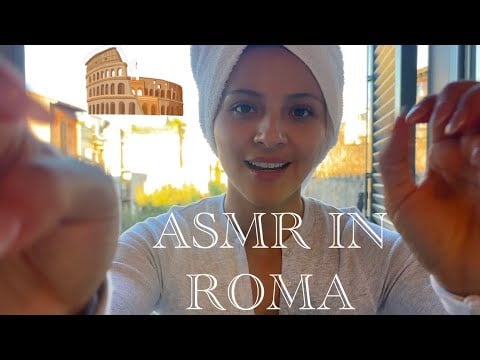 ASMR: Our Rome lodging accommodation🏛️🍝🍕