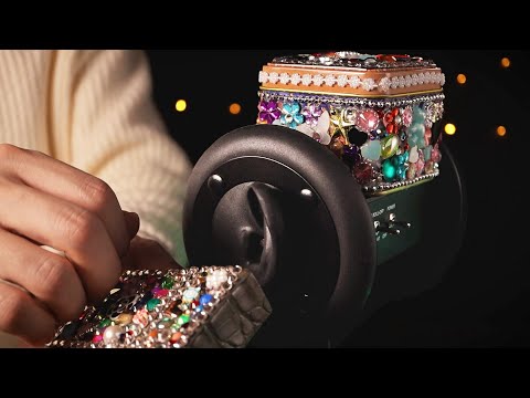 ASMR Jewelry Box Scratching for Deep Sleep (3 Hours, No Talking)