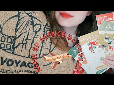 ASMR ✈️ Roleplay Agence de Voyage
