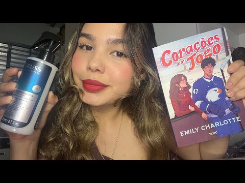 ASMR | COMPRINHAS - (produtos de cabelo, livros) 🛍️✨