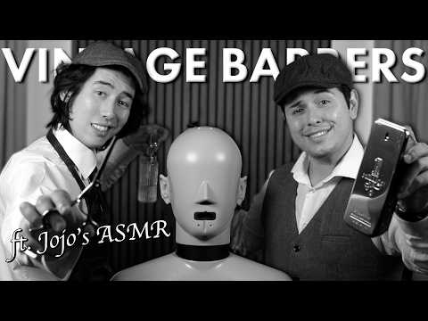 1950's 3D Haircut Special ft. ⁨@JojosASMR⁩  | Vintage Barbers ASMR Roleplay