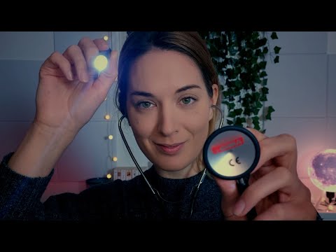 ASMR | Medical Exam Roleplay For Sleep | Soft Spoken and Whispering