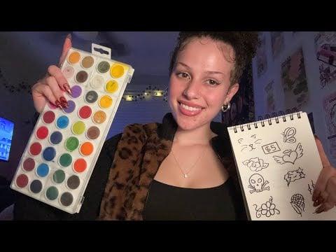 Roleplay ASMR | Sweet Southern lady spit paints you!