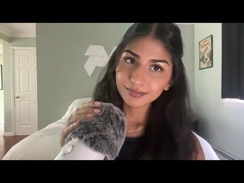 asmr mic scratching & mouth sounds 🌱 | no talking