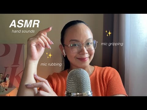 ASMR Hand Sounds + Mic Gripping & Rubbing (fast & aggressive) 