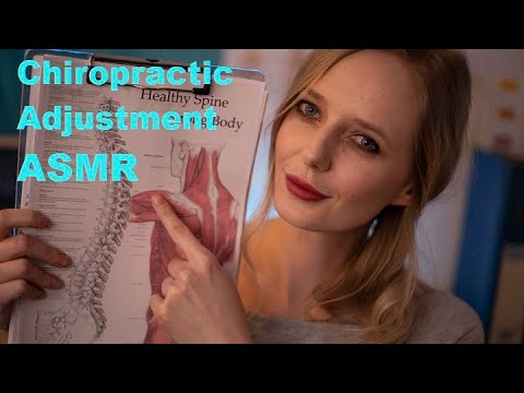 ASMR Chiropractor Exam & Adjustments /Bone Popping & Cracking/ Medical Roleplay