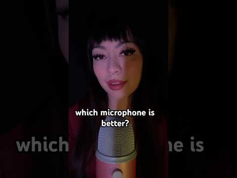 which microphone is better? #relax #asmr #sleep #tapping #whispering