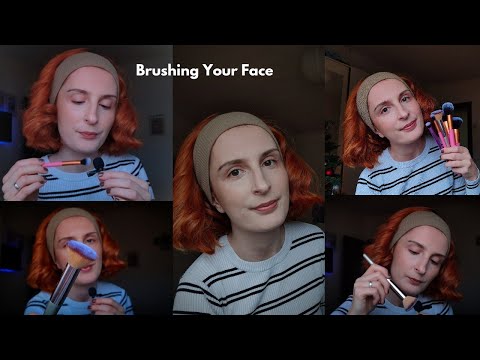 ASMR - Brushing Your Face 💤💤❤️