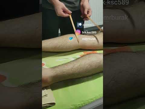 TURKISH MASSAGE THAT RELIEVES STRESS IN THE HAMSTRINGS #satisfying #relaxing #asmr #shorts #massage
