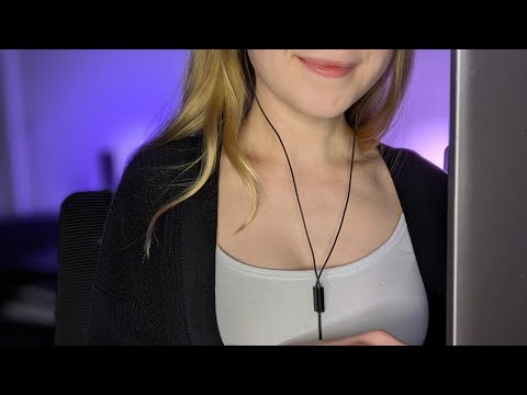 ASMR Roleplay- Caseworker Provides Financial Assistance 💲(Whispered)