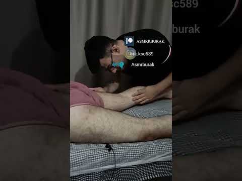 INTERVENTION TO RELIEVE PAIN IN THE HAMSTER MUSCLES #satisfying #relaxing #asmr #shorts #massage