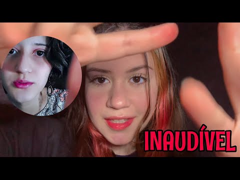 ASMR INAUDÍVEL LÍNGUA INVENTADA COM MUITOS SONS DE BOCA - feat. @Jaah ASMR