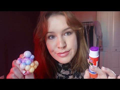 Personal Attention ASMR | Doing your makeup with the WRONG tools (layered sounds)