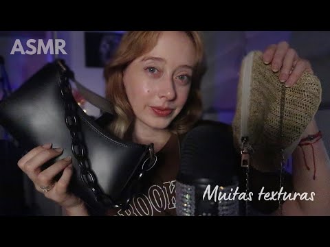 ASMR: Explorando o Som das Minhas Bolsas Favoritas 👜 Toques Suaves e Sons Relaxantes