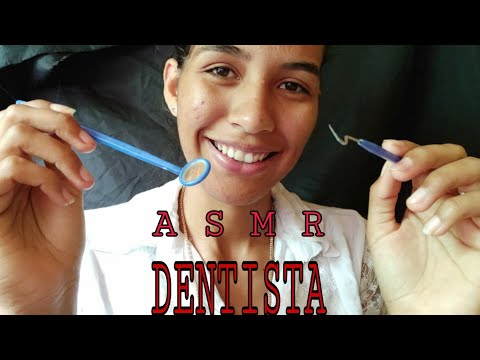 ASMR " ROLEPLAY DENTISTA / Sons Relaxantes 🦷💤