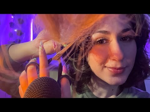 #ASMR :THE Ultimate haircut and scalp massage just for You 💆🏻‍♀️🎀( personal attention)