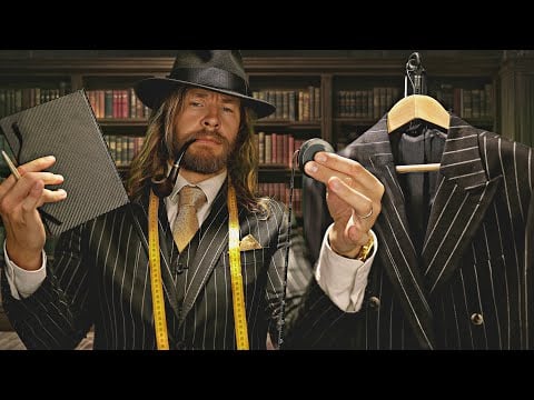 ASMR the FRIENDLIEST Tailor Fits your CEO suit of EXCELLENCE