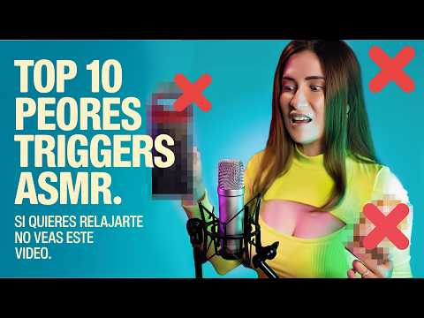 🌟ASMR: Top 10 Peores Sonidos ASMR para Dormir – ¡Evítalos! 🌟