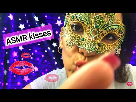 Asmr kisses | I'm Kissing Your Face to Help You Sleep | Covering your face with kisses