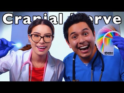 ASMR Cranial Nerve Exam with @TheASMRRyan 👩‍⚕️ For Deep Sleep