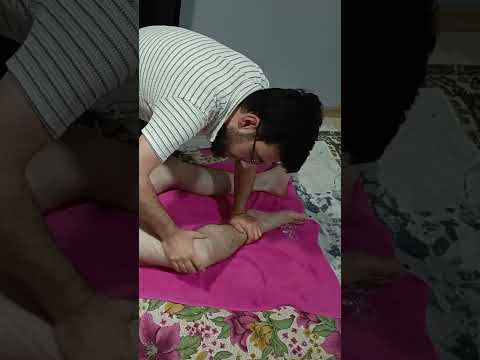 ASMR TURKISH SLEEP AMAZING MASSAGE #massage #easyturkish #relax #chiropractor #asmr #shortvideo
