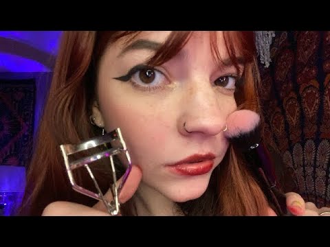 ASMR Bestie Does Your Makeup to Cheer You Up 🤍 ROLEPLAY #asmr #roleplay