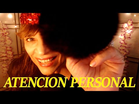 ASMR TOCANDO TU CARA😴TOUCHING YOUR FACE😴ATENCION PERSONAL