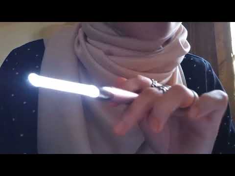 ASMR | 1 minute Follow the light triggers (Follow my instruction, whisper)