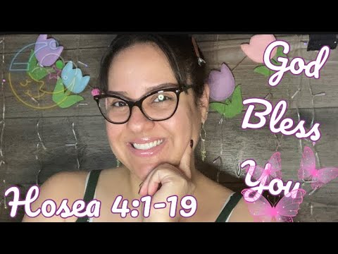 CHRISTIAN ASMR: BIBLE READING 📖 OF “HOSEA 4:1-19” WITH OMY #218