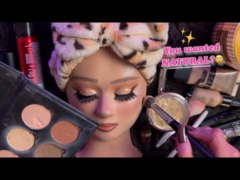 ASMR Sassy Rude Makeup Artist BEATS Your Face Like it’s 2016✨😚