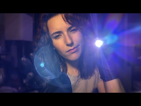 Quick Face Assessment + Eye Exam ASMR