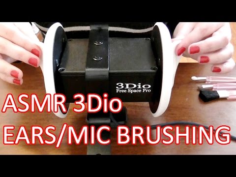 Have Fun! Pure Binaural ASMR 3Dio Ear/Mic Brushing Cupping Rubbing Massaging. No Talking.