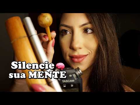 ASMR Limpeza Mental, Alívio Ansiedade, Sono Profundo (sons que silenciam sua mente)