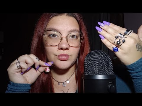 SHOW & TELL VI MOSTRO DUE NUOVI GIOIELLI IN RESINA (Collaborazione con Lucia) 😴💜 | ASMR ITA