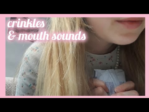 gentle lofi crinkles and mouth sounds 😴☁️ [IMPORTANT UPDATE!]