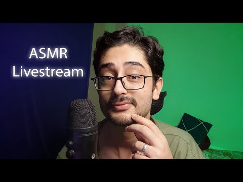 ASMR LIvestream,  Saturday Night Soothing (Whispering, Tappings)