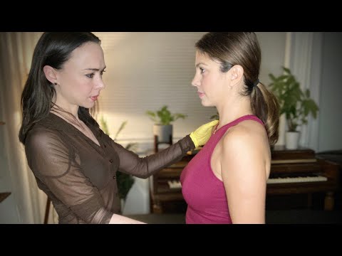 ASMR - Chiropractic Exam + Spinal Adjustment - Neck & Shoulder with @MadPASMR