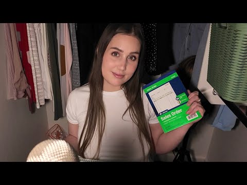 asmr countertop sales roleplay