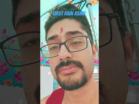 Barso re Megha Megha etc #asmr #relax #asmrcommunity #monsoon #rainydayvibes #raindrops