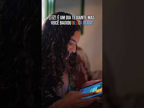 pov: é um dia tediante mas você baixou  #blockblast
