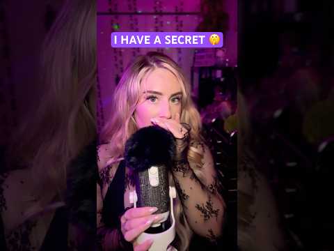 TELL NO ONE 🤐🔒🔑🗑️  #asmr #tingles #inaudiblewhispering #fyp