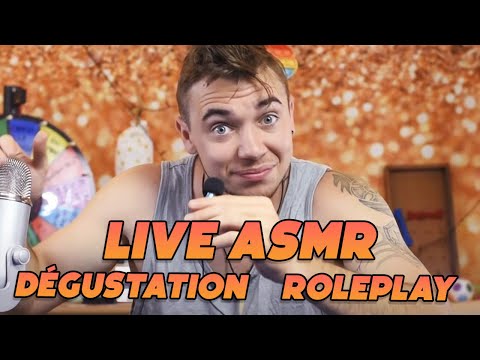ASMR Live 🔴 Dégustation et RolePlay